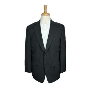 Paul Stuart Gray Recent Stuart II Unstructured‎ Wool Mens Blazer 40R Excellent